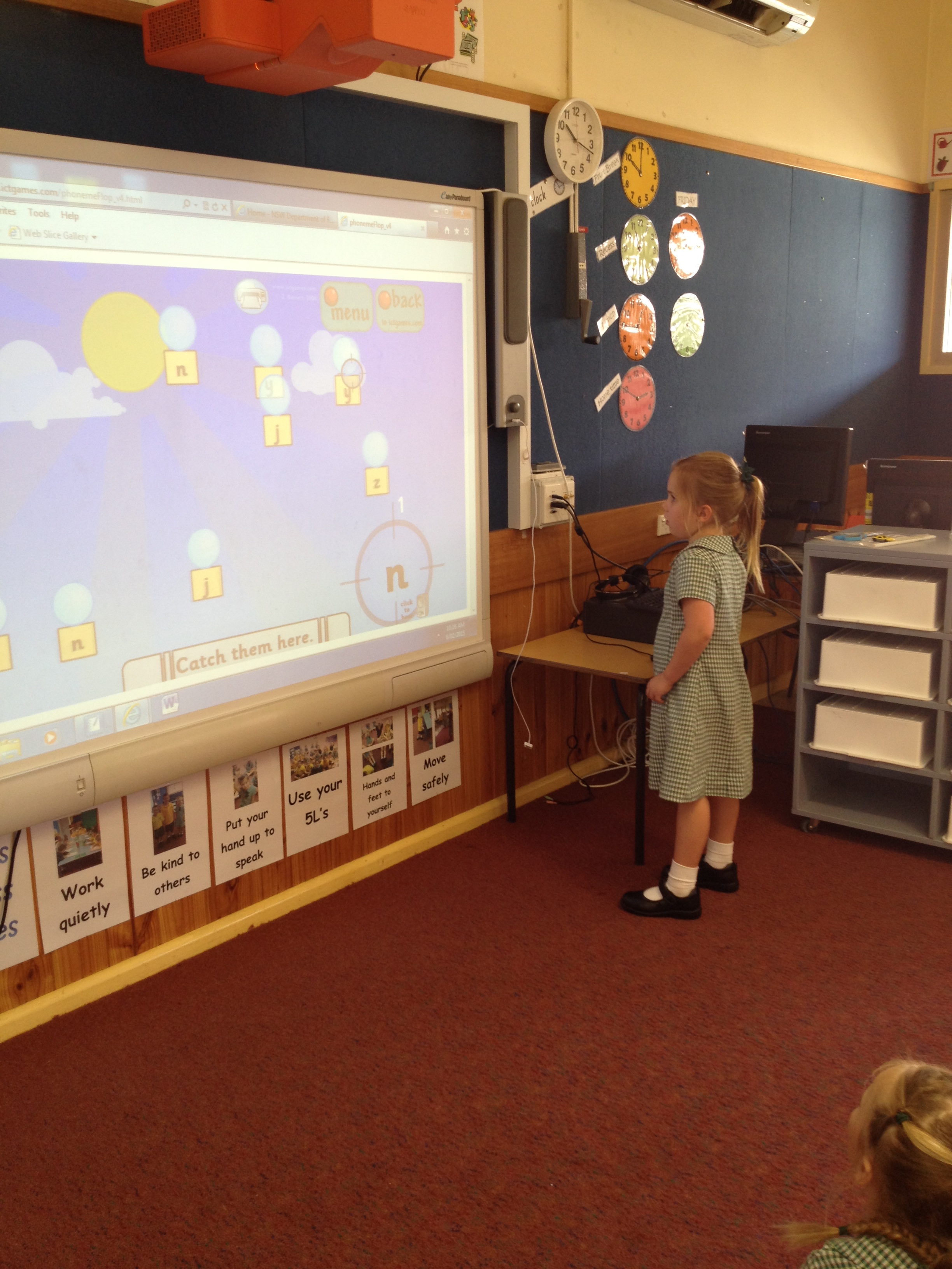 Using the Interactive Whiteboard